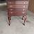 Chest Silverwear Chest or Jewelry Chest Mahogany Queen Ann Legs 16 thumbnail