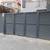 Louvered Metal Fence Panels (6ftH x 6ftW) Black, Basalt Grey or Brown 15 thumbnail