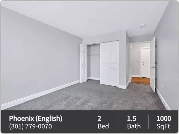 $1,704 / 2br - 1000ft2 - Charm and character in every corner. Come and see! (Bladensburg - Bladensburg Waterfront Park)64040027062529120