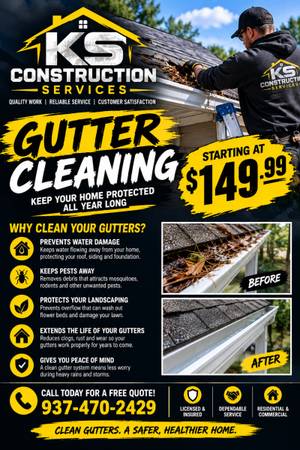Gutter cleaning! 1