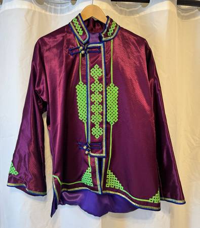 Traditional Mongolian Deel Jacket. Very Unique! 1