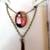 Vintage Donatella Pellini Italy Faceted Tourmaline with Woman Figure 4 thumbnail