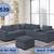 Black Friday Sale ~ Plush ~ Sofa Sectionals w/ Ottoman Included! 14 thumbnail
