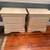 Pair of Vintage cream 2 drawer night stands 1 thumbnail