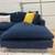 West Elm Harmony 2-Piece Bumper Chaise Sectional – Navy Blue (Delivery 7 thumbnail