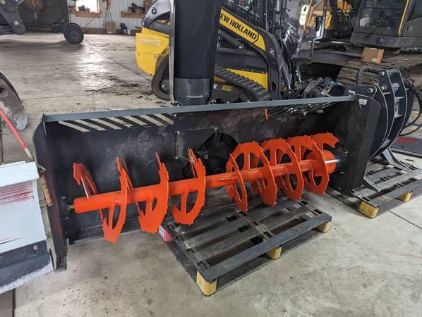 bobcat snow blower 3286 like new hi flow 1