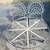 UNIQUE vintage wrought iron bistro set /folding chairs. Turkey theme. 5 thumbnail