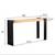 Rustic Industrial Console Table - 60" Entryway Table - Multi 🌱 3 thumbnail
