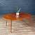 Expanding Mid-Century Swedish Modern Teak Dining Table by Karl-Erik Ek 2 thumbnail