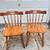 A pair of wood chairs 1 thumbnail