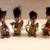 Wooden African Tribal 4" Figurines 2 thumbnail