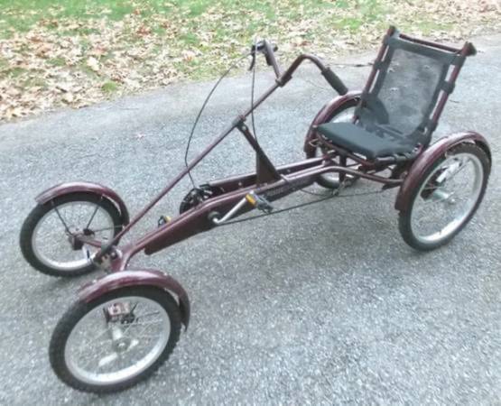 Wanted - Looking for front wheels for a Nordictrack Forerunner Bicycle 4 Wheeler 1