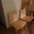 Two Danish Modern Wood Chairs with Chrome  Legs 10 thumbnail