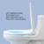 Brondell L60-EW LumaWarm Heated Toilet Seat w/ Night Light Three Temp 1 thumbnail
