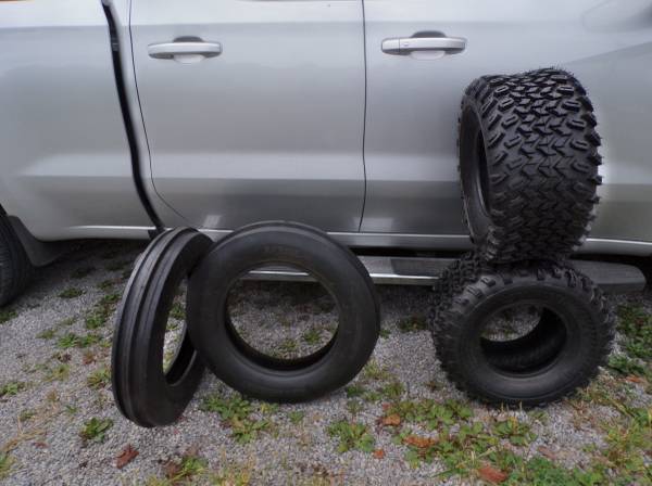 Mower- Golf Cart Tires 1