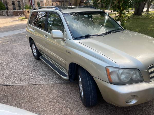 2003 Toyota Highlander Limited - $4,200 (Houston)63617035831297121