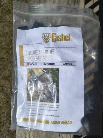 Cashel Quiet Ride Nose Net size small -- NEW 1