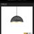 Brand New Modern Form Yolo Black & Gold Hanging light 1 thumbnail