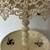 Antique Cake Stand Metal French Three Tiered 4 thumbnail