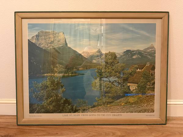 John Kabel Large print Glacier Park Lake St. Mary 1
