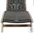New Odette Light Eucalyptus and Charcoal Outdoor Chaise Lounger 7 thumbnail
