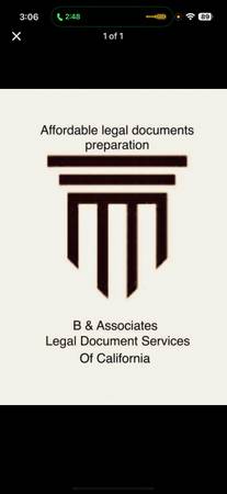 Low cost professional legal document preparation Services 1