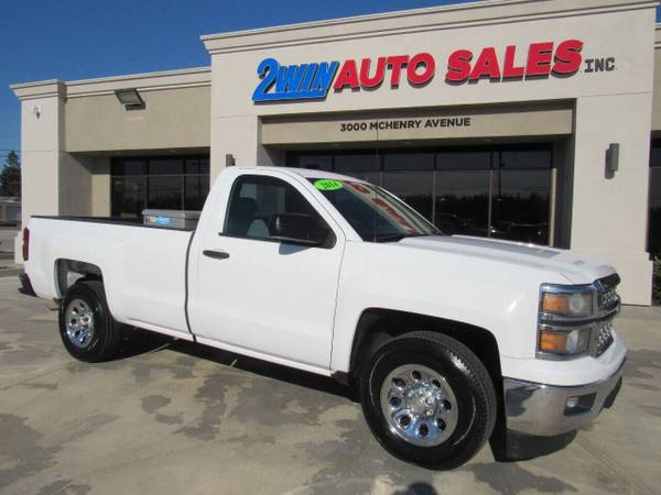 2014 CHEVROLET SILVERADO 1500 CABINA REGULAR LT 8 PIES - $11,995 (2WIN AUTO SALES)63619519797763120