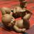 Set of 3 1992 Vintage Jesco Kewpie Doll African American Black Angel Figurines 3 4 thumbnail