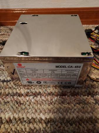 Coolmax CA-450 ATX Power Supply 450W for desktop PC 1
