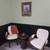 Swivel chairs with matching side table 2 thumbnail