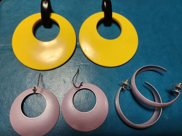 Fun Earrings 3 pair 1