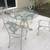 Special Vintage Wrought Iron Outdoor Dining Set 2 thumbnail