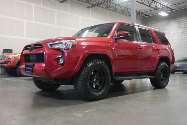 2021 *Toyota* *4Runner *SR5 Premium 4WD* Red - $27,491 (Stouffair Motors)63472321290883121