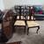 Dark Cherry Hardwood Dining set 1 thumbnail