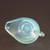 Fostoria Seascape Blue Opalescent Cream, Sugar, & Tray 8 thumbnail