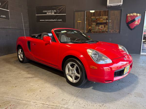 2001 TOYOTA MR2 SPYDER DESCAPOTABLE*TÍTULO LIMPIO*BUEN ESTADO*SERVICIADO - $9,880 (concord / pleasant hill / martinez)63654703101059123