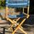 Vintage Pier 1 Imports Wood/Canvas Folding Director’s Chair 6 thumbnail