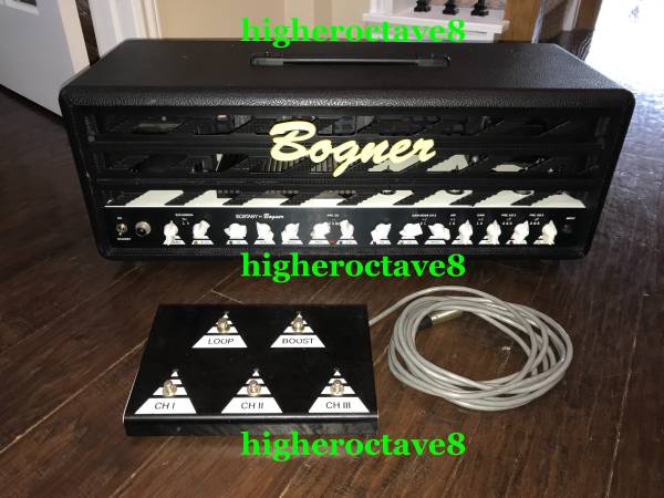 1993 Bogner 100B Ecstasy Custom Shop Serviced & Signed by Reinhold 1