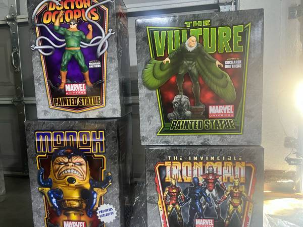 Marvel Studios Statues Doom The Vulture Iron Man More 1