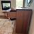 Restoration Hardware Dining Table, Chairs, Leather Bar Stools, Shelves 22 thumbnail