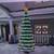 6.5' Christmas Tree NIB Flocked white and colored Lights 19 thumbnail