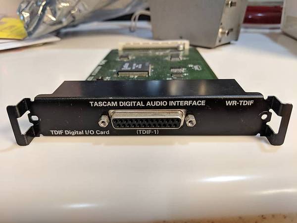 PANASONIC RAMSA  8 CH AD/DA  TDIF CARD FOR WR-DA7 DIGITAL AUDIO MIXER 1