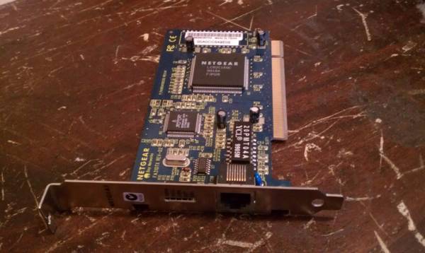 Netgear 10/100 PCI ethernet card 1