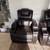 3-Piece Power Reclining Leather Sofa Set – Sofa, Loveseat & Chair – Excellen 5 thumbnail