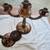 ROSE WOOD CANDLE HOLDERS CANDELABRA 3 thumbnail