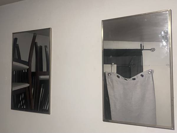 Pair of Rectangular Mirrors 1