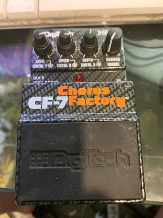 ギター Digitech CF-7 Chorus Factory DigiTech-Japan- : CF-7 Chorus Factory