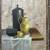 Yellow Picher & Bronze Cookware Still Life Painting 3 thumbnail