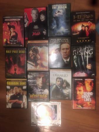 DVD LOT X14 ACTION ADVENTURE WAR SUSPENSE MOVIES 1