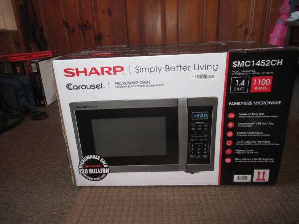 SHARP MICROWAVE OVEN 1100 WATT 1